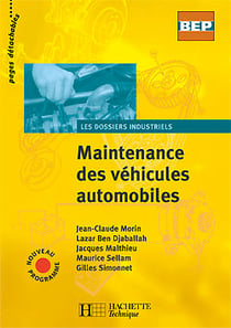 Maintenance des vehicules autos - bep dossiers industriels