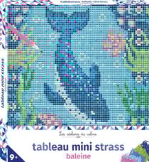 Tableau mini strass : Baleine