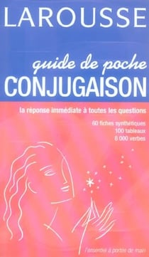 Larousse de poche - guide de poche conjugaison