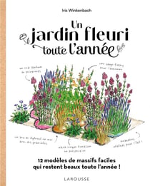Un jardin fleuri toute l'année : 12 modèles de massifs faciles qui restent beaux toute l'année !