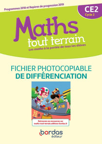 Maths tout terrain : CE2 - fichier de différenciation (édition 2020)