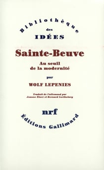 Sainte-Beuve au seuil de la modernité