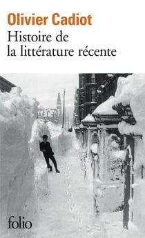 Histoire de la littérature récente Tome 1