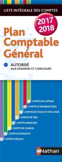 Plan comptable général (édition 2017/2018)