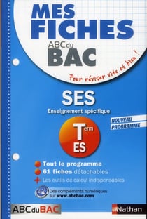MES FICHES ABC BAC SES TERM ES