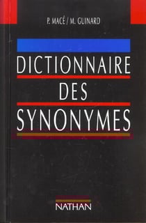 Dictionnaire des synonymes