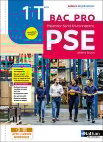 Prévention santé environnement - 1re/Term Bac Pro - Coll. Acteurs de prévention - Éd. 2025 - Livre + licence