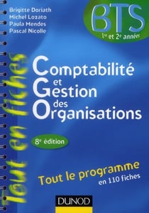 Comptabilité et gestion des organisations - tout le programme en 110 fiches (8e édition)