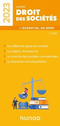 Le petit Droit des sociétés 2023