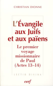 L'evangile aux juifs et aux paiens