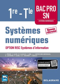 Systèmes numériques - option RISC systèmes d'information - 1re, terminale bac pro SN - pochette élève (édition 2017)