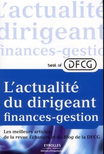 L'actualité du dirigeant finances-gestion