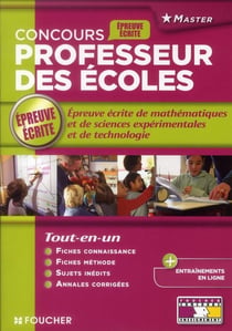 Épreuve écrite de mathématiques et de sciences expérimentales et de technologie - cpe (édition 2012)