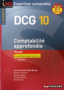 DCG 10 - comptabilité approfondie - manuel (7e édition)