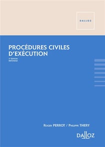 Procédures civiles d'exécution (3e édition)