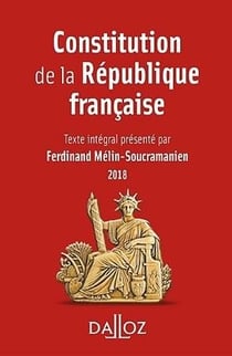 Constitution De La Republique Francaise 2018