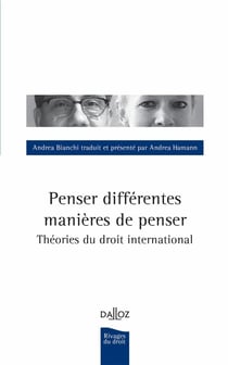 Penser différentes manières de penser : théories de droit international