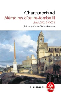 Mémoires d'outre-tombe (Tome 3)