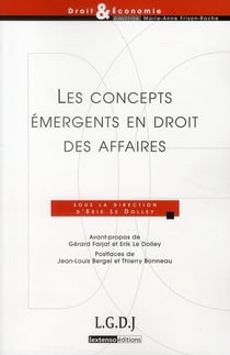 Les concepts émergents en droit des affaires