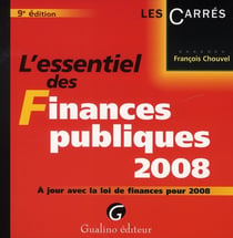L'essentiel des finances publiques