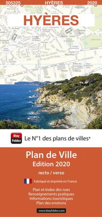 Hyères : plan de ville (édition 2020)