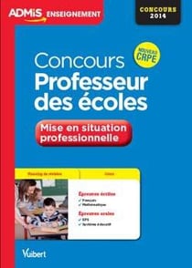 Concours professeur des écoles - mise en situation professionnelle