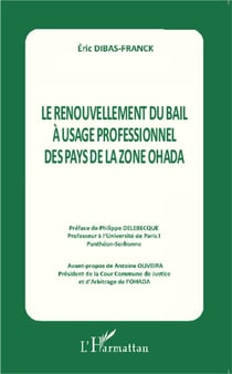 Le renouvellement du bail à l'usage professionnel des pays de la zone OHADA