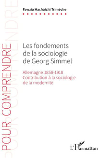 Les fondements de la sociologie de Georg Simmel - Allemagne 1858-1918, contribution à la sociologie de la modernité