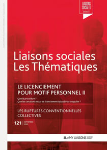 Liaisons sociales - Les thématiques Tome 121 : Le licenciement pour motif personnel Tome 2 : Quelle procédure ? Quelles sanctions en cas de licenciement injustifié ou irrégulier ?