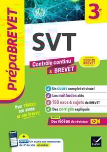 Prépabrevet : SVT - 3e - Contrôle continu & brevet