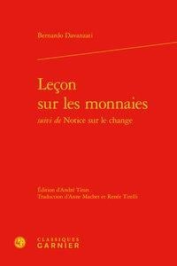 Leçon sur les monnaies - de notice sur le change