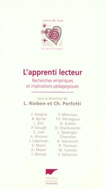 Apprenti lecteur (l') - tdb