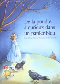 De la poudre à curieux dans un papier bleu