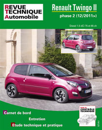 Revue technique automobile n.B785 : renault twingo II ph.2 2011-12-> 1.5dci