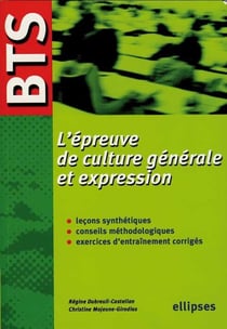 L'épreuve de culture générale et expression - bts