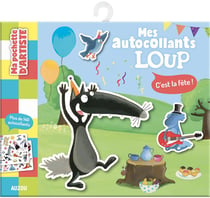 Ma pochette d'autocollants Loup - C'est la fête
