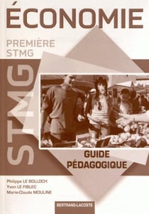 Économie - 1re stmg - livre du professeur