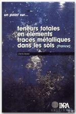 Teneurs totales en éléments - traces métalliques dans les sols