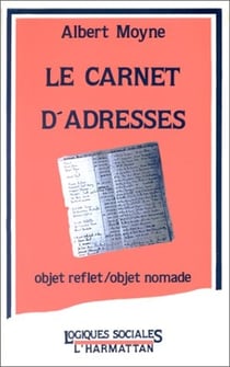 Le carnet d'adresses - objet reflet objet nomade