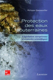 La protection des eaux souterraines - législation europeenne et avancées scientifiques