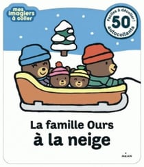 La famille ours à la neige