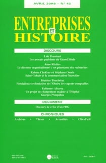 Entreprise et histoire Tome 42 - discours