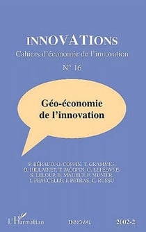 Géo-économie de l'innovation