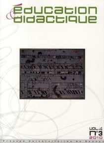 Éducation & didactique n.3 : éducation et didactique Tome 3