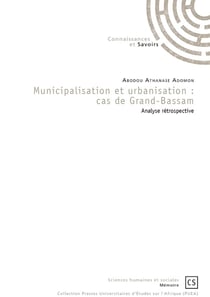 Municipalisation et urbanisation : cas de Grand-Bassam