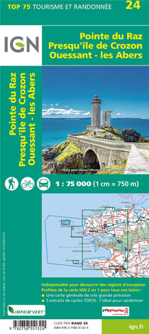 Top75024 Pointe Du Raz/Presqu'Ile De Crozon/Ouessa
