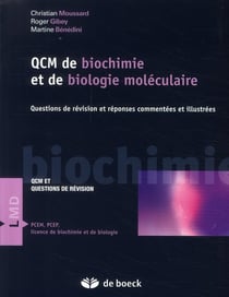 Qcm de biochimie et biologie moléculaire
