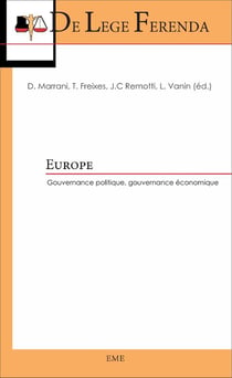 Europe : gouvernance politique, gouvernance économique