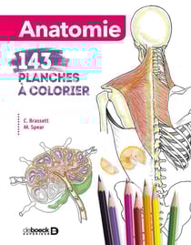 Anatomie - 143 planches à colorier