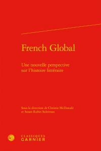 French global - nouvelle perspective sur l'histoire littéraire
